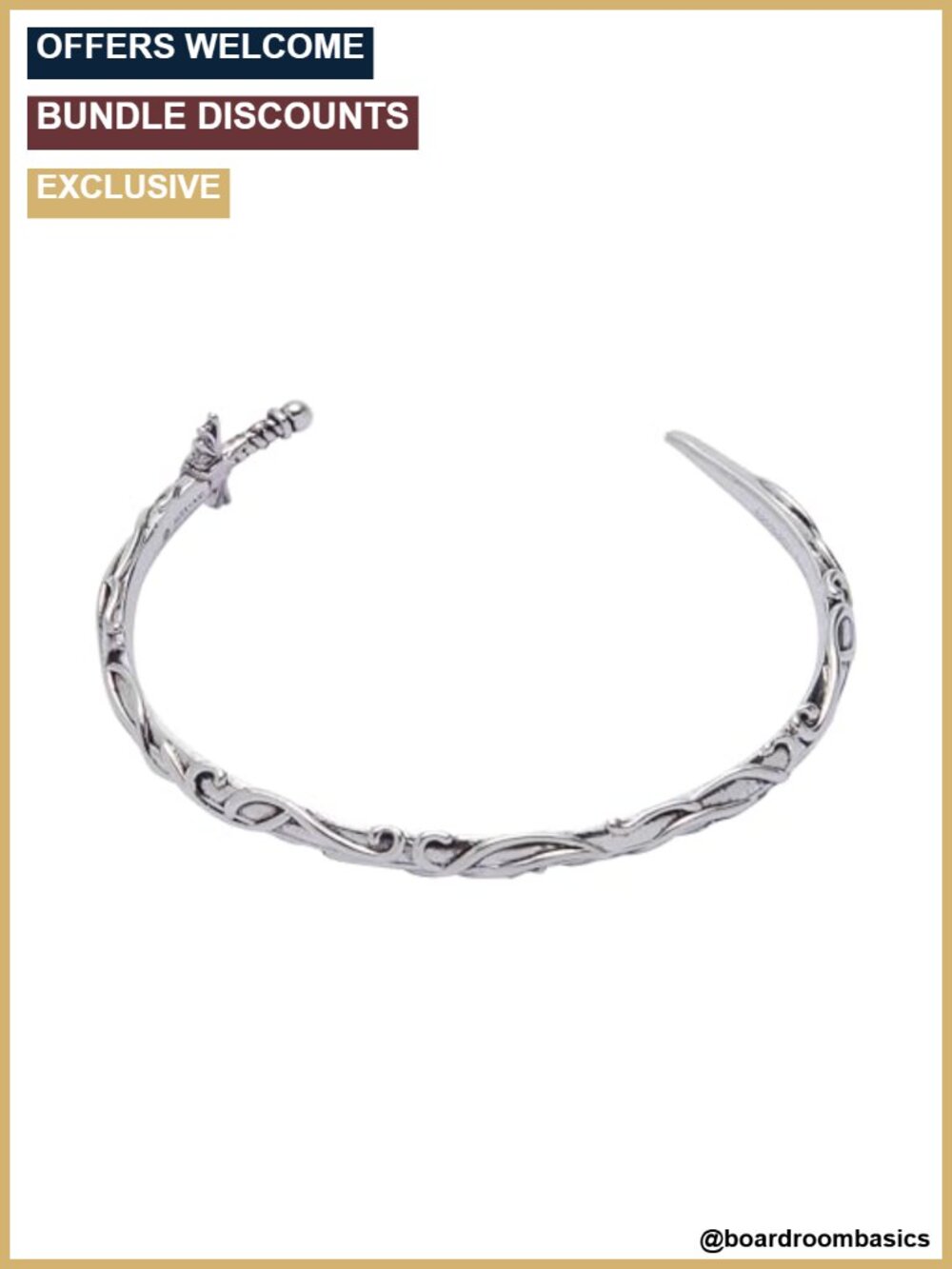 Shiny Silver Finish Brass Adjustable Cuff Bracelet Women Jewelry Gift